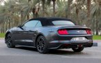 Red Ford Mustang EcoBoost Convertible V4 2019 for rent in Dubai 10